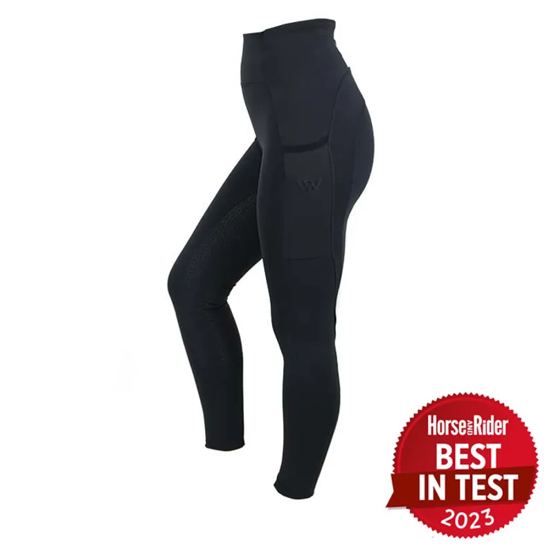 Woof Wear Original Riding Tights - Full Seat - BLACK 