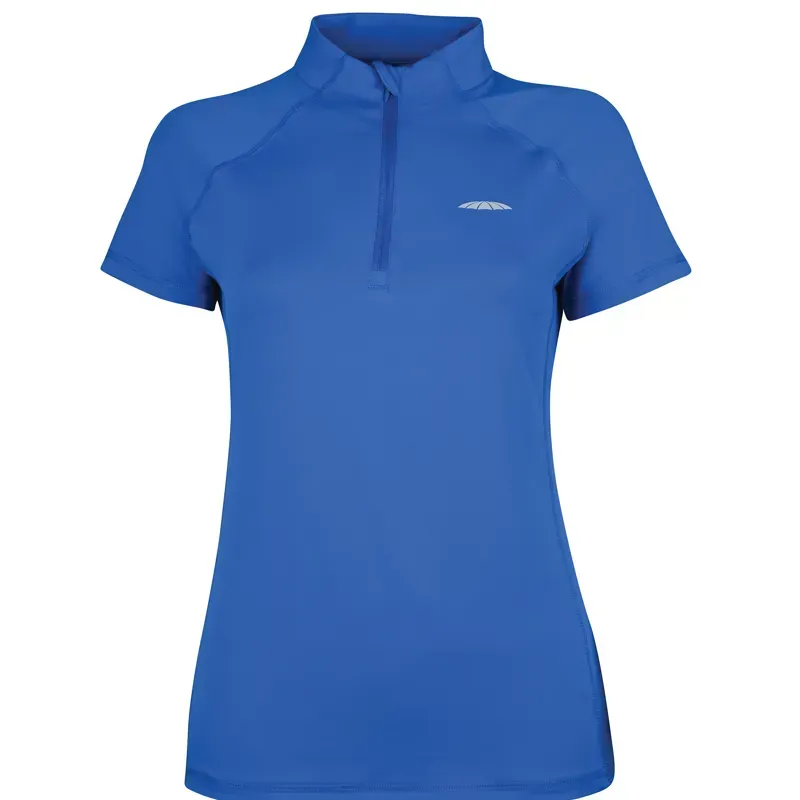 WeatherBeeta Ladies Prime Short Sleeve Top in Royal Blue
