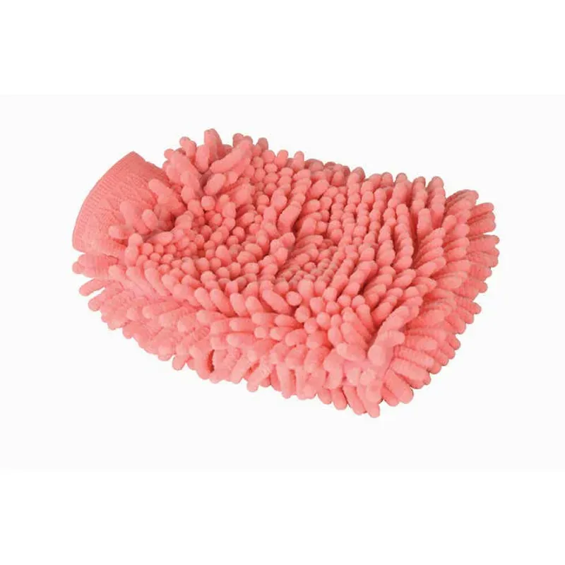 Roma Microfibre Wash Mitt in Pink