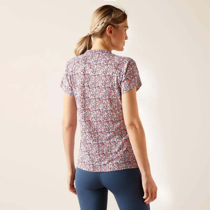 Ariat Labyrinth Capped Sleeve Base Layer - FOLIOLE -1