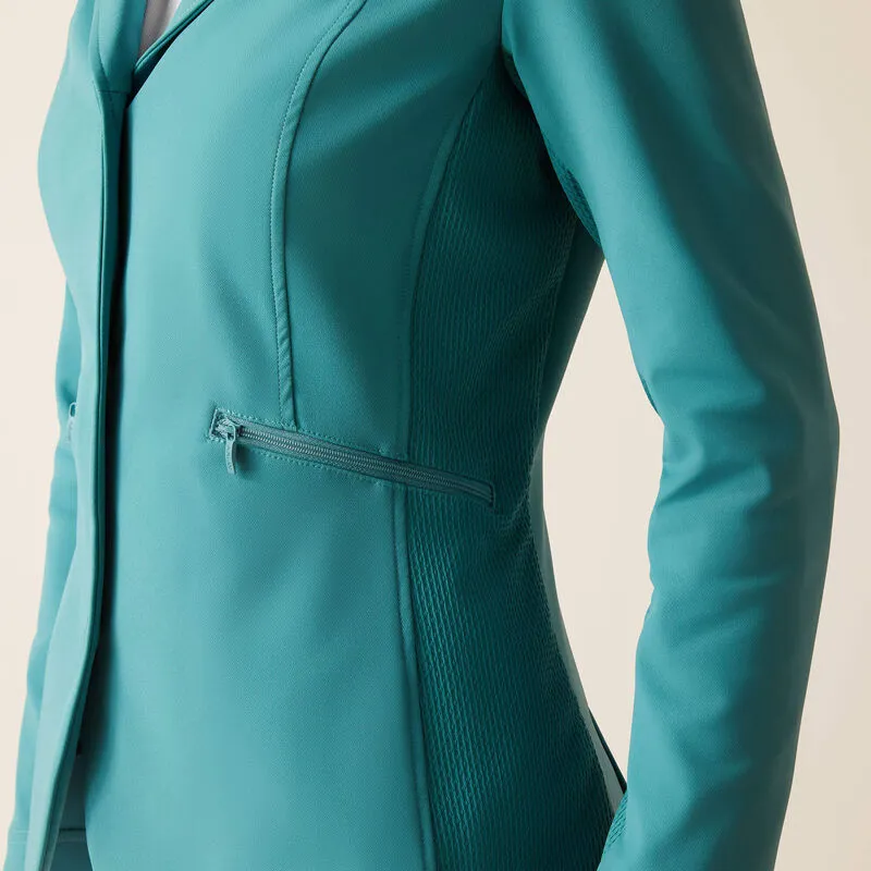 Ariat Galatea Long Sleeve Show Coat - BRITTANY BLUE -3
