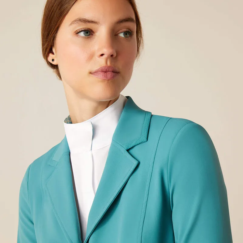 Ariat Galatea Long Sleeve Show Coat - BRITTANY BLUE -4