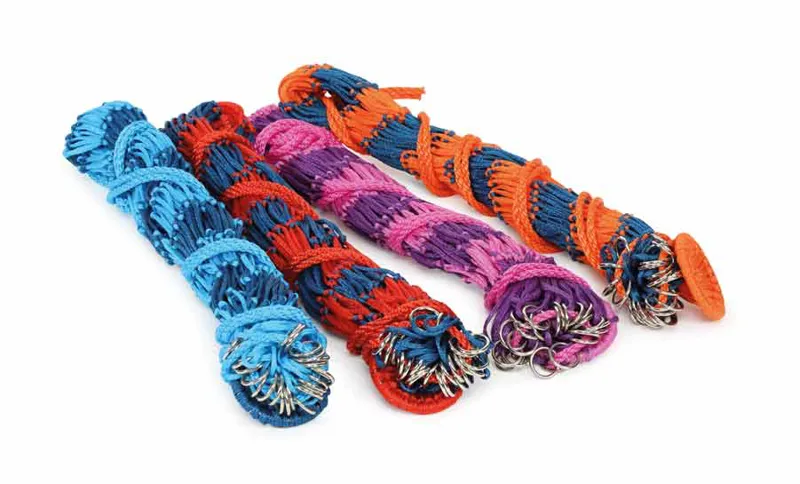 Deluxe Haynet NAVY/RED 40 Inch - holes uk 5.5 cm