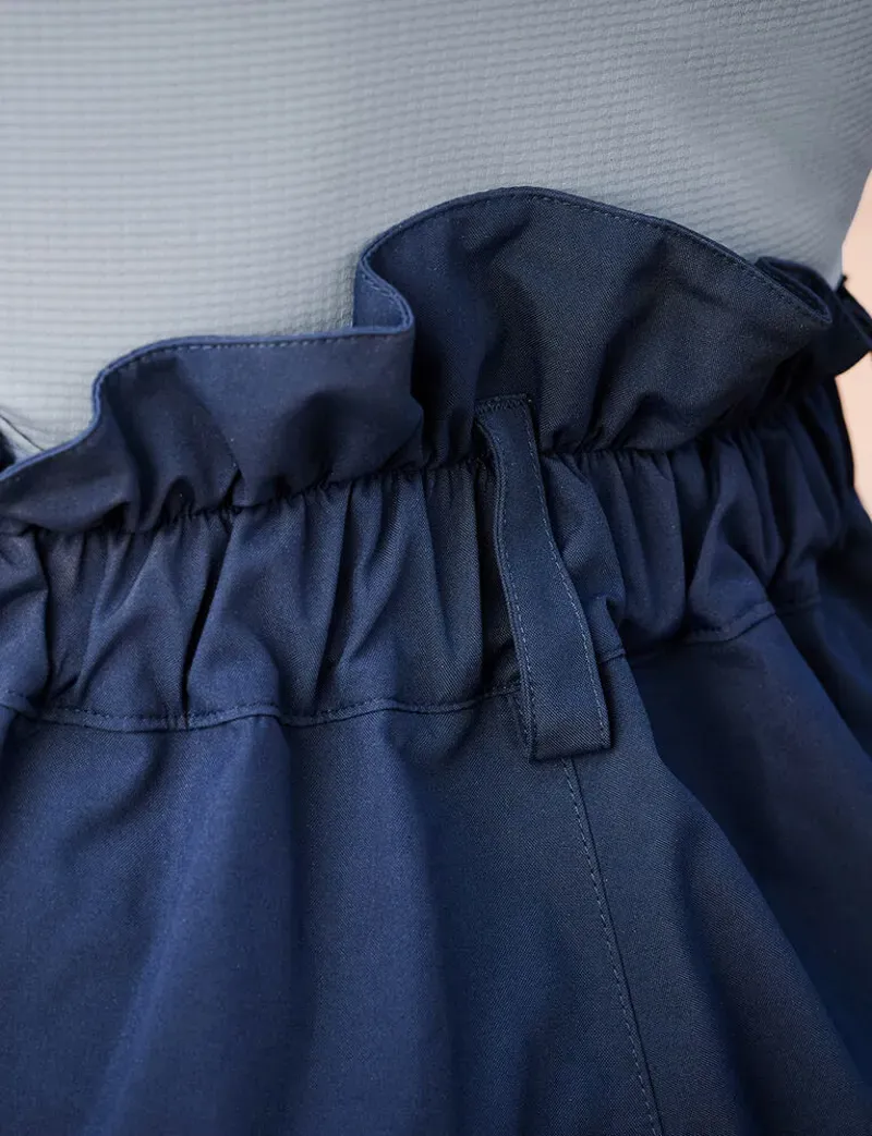 WeatherBeeta Ladies Rayne Waterproof Overtrousers II in Navy/White-1