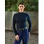 Weatherbeeta Ladies Bamboo Long Sleeve Performance Base Layer in Navy