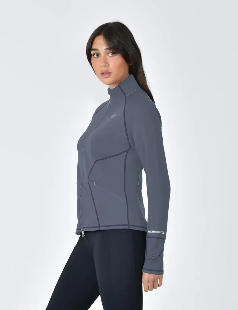 WeatherBeeta Ladies Copper Performance Jacket in Slate Blue-3