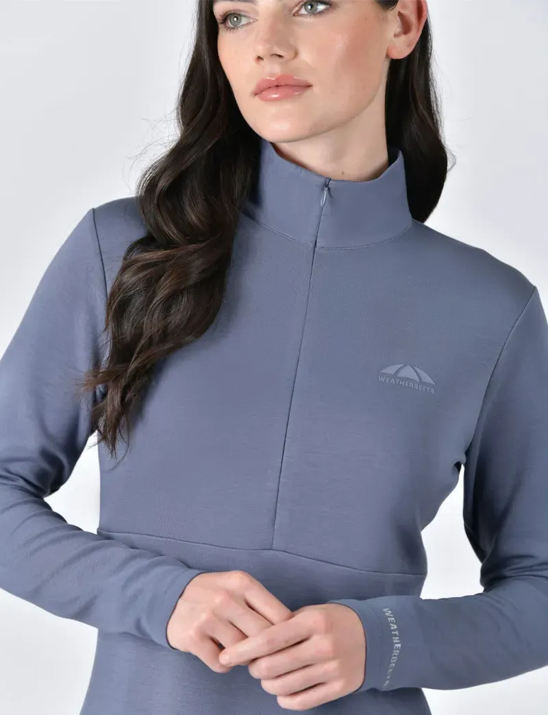 WeatherBeeta Ladies Copper Performance Jacket in Slate Blue-2