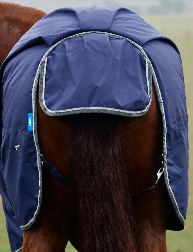 WeatherBeeta 50g ComFiTec Tyro Turnout Standard Neck in Navy/Charcoal-3