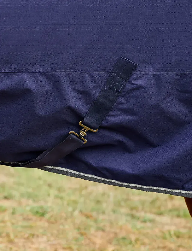 WeatherBeeta 50g ComFiTec Tyro Turnout Standard Neck in Navy/Charcoal-1