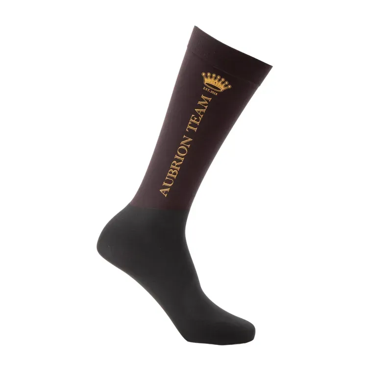 Aubrion One Size Team Socks in Umber