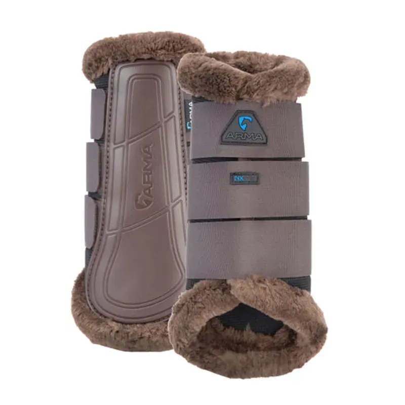 Arma Air Motion Supafleece Brushing Boots in Brown
