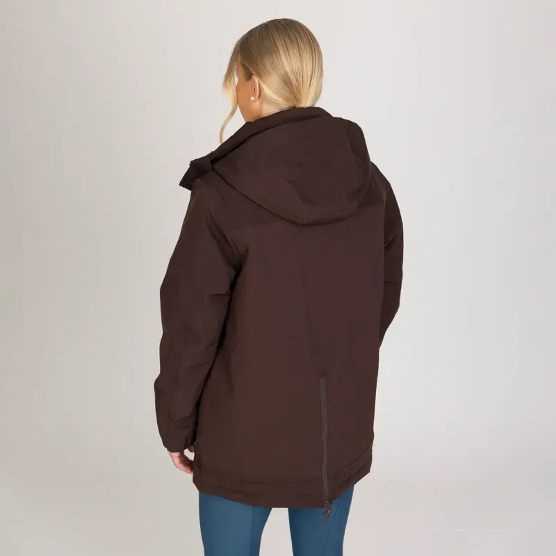 Aubrion Equestrian Winter Coat in Espresso-1
