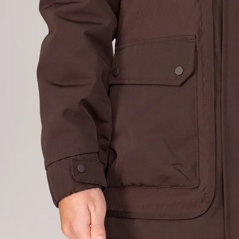 Aubrion Equestrian Winter Coat in Espresso-3