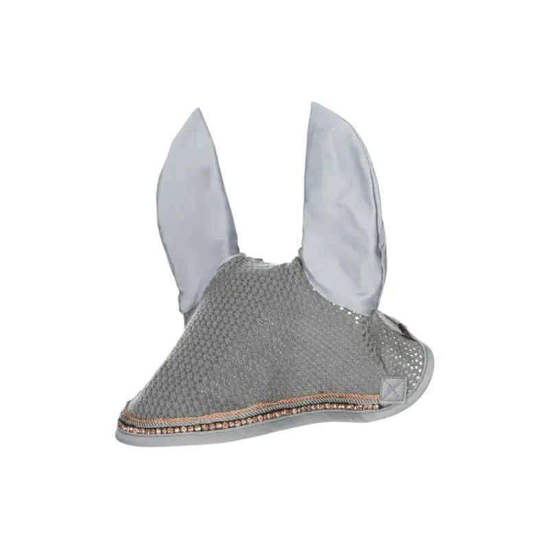 HKM Ear Bonnet - Rosegold Glamour - GREY / ROSE-GOLD - Full