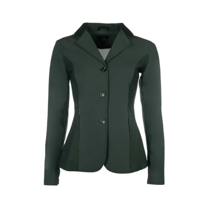 Hkm Womans Hunter Competition Jacket in Deep Green