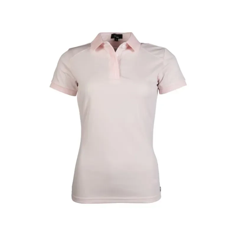Hkm Catherine Polo Shirt in Light Rose