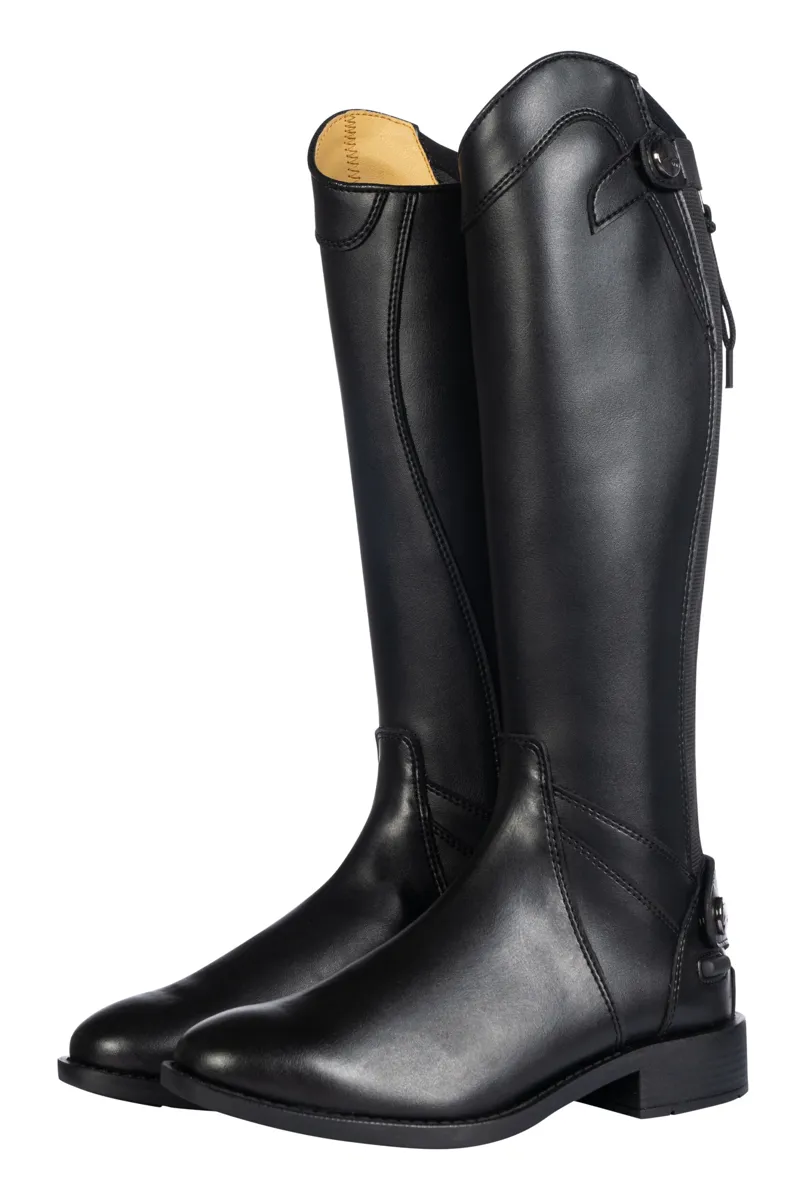HKM Kids Aberdeen Riding Boots - BLACK - Regular Calf Regular Height 