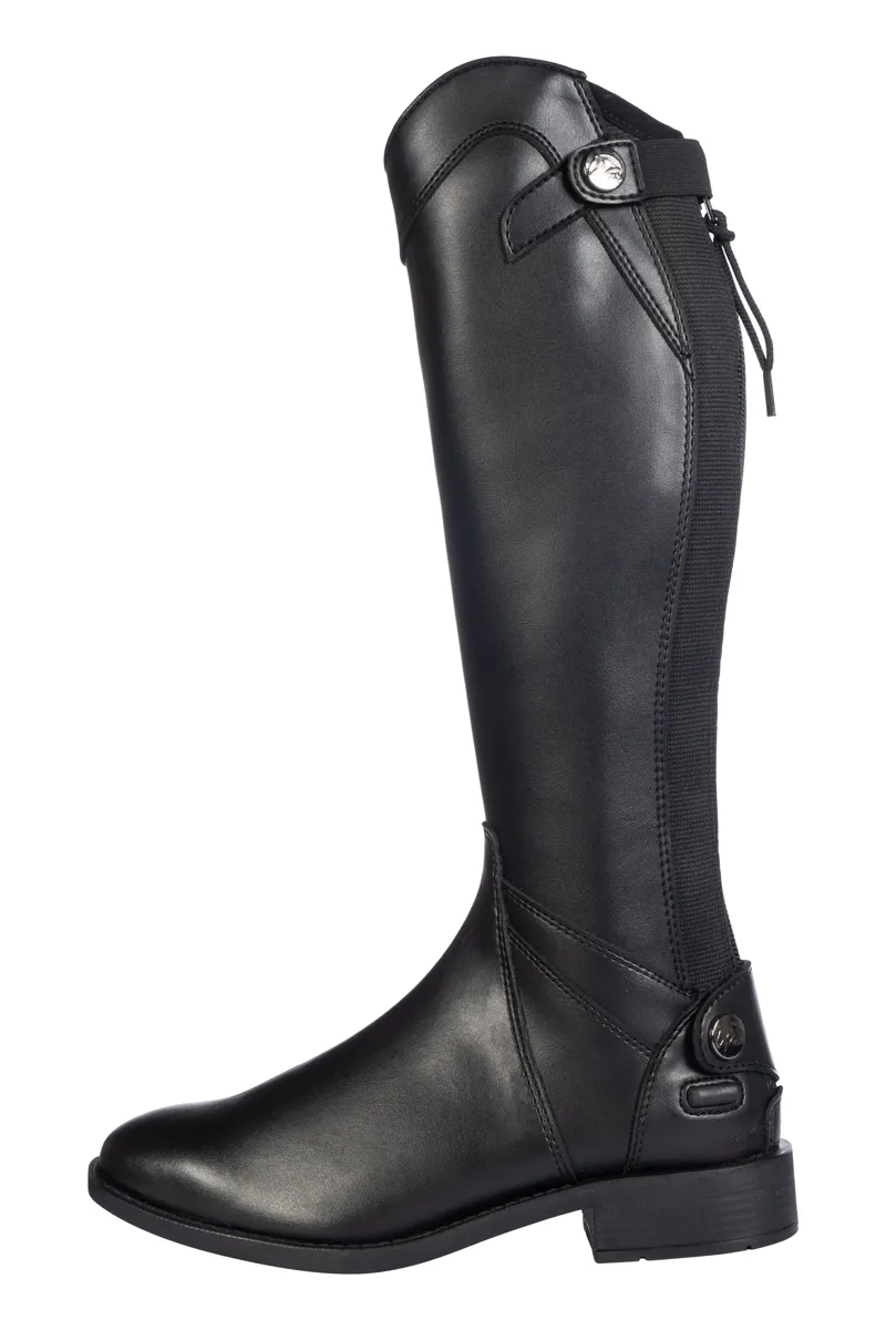 HKM Kids Aberdeen Riding Boots - BLACK - Regular Calf Regular Height -4