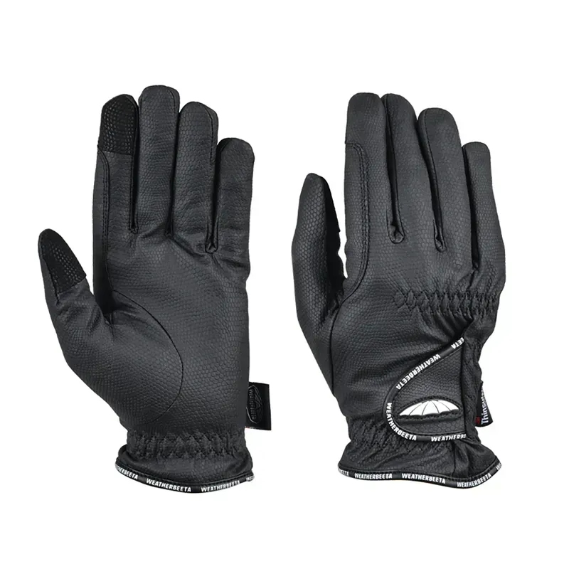 WeatherBeeta Heat-Tec Riding Gloves in Black