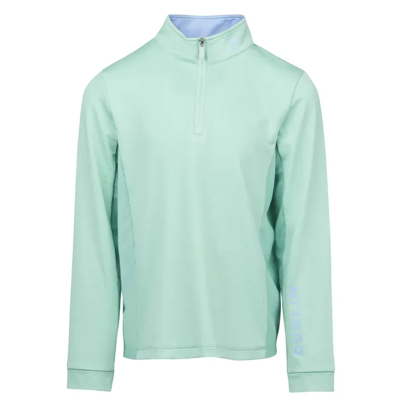 Dublin Childs Airflow CDT Long Sleeve Tech Top in Mint