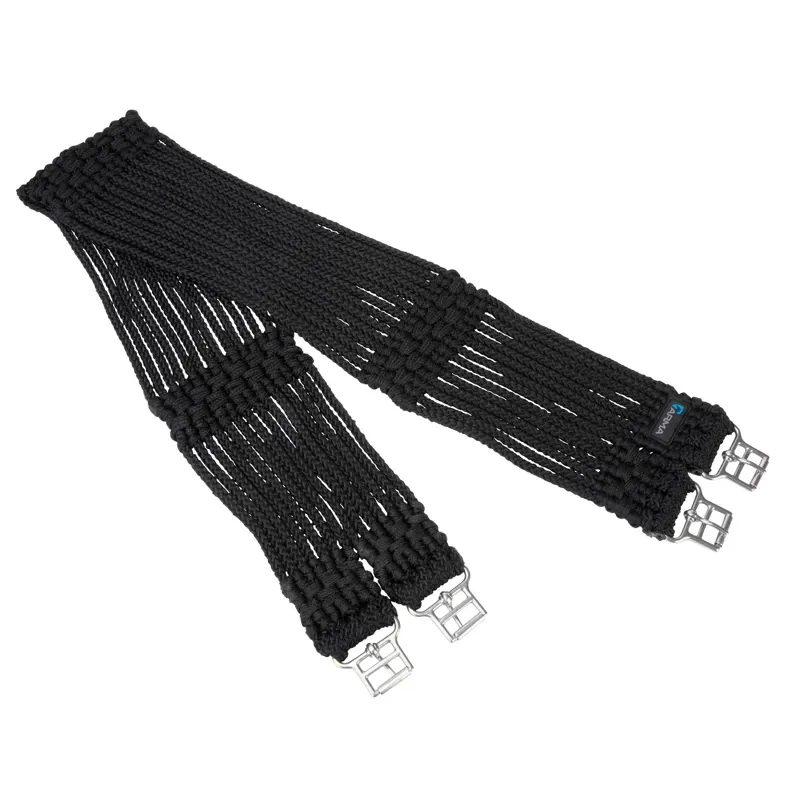 Arma Braided Girth in Black
