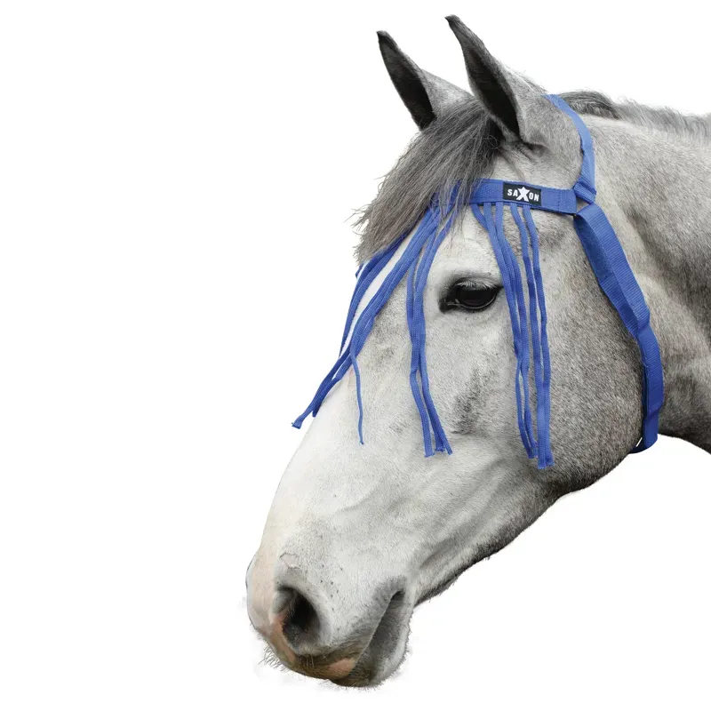 Saxon Fly Fringe in Blue