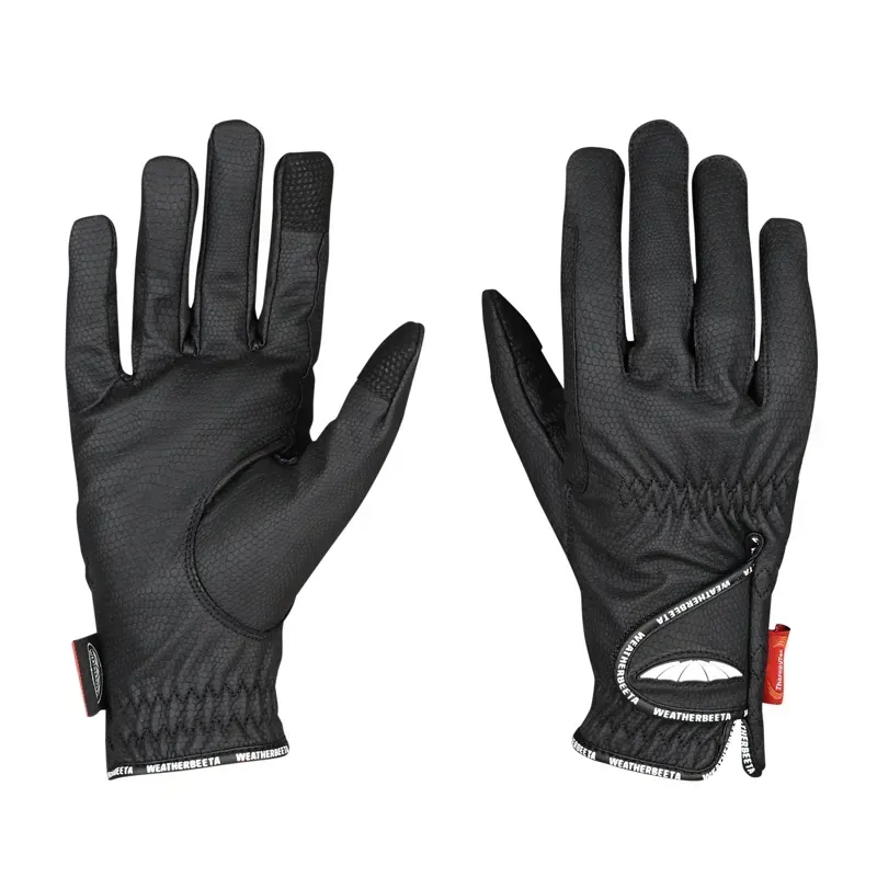 WeatherBeeta Therapy-Tec Riding Gloves in Black