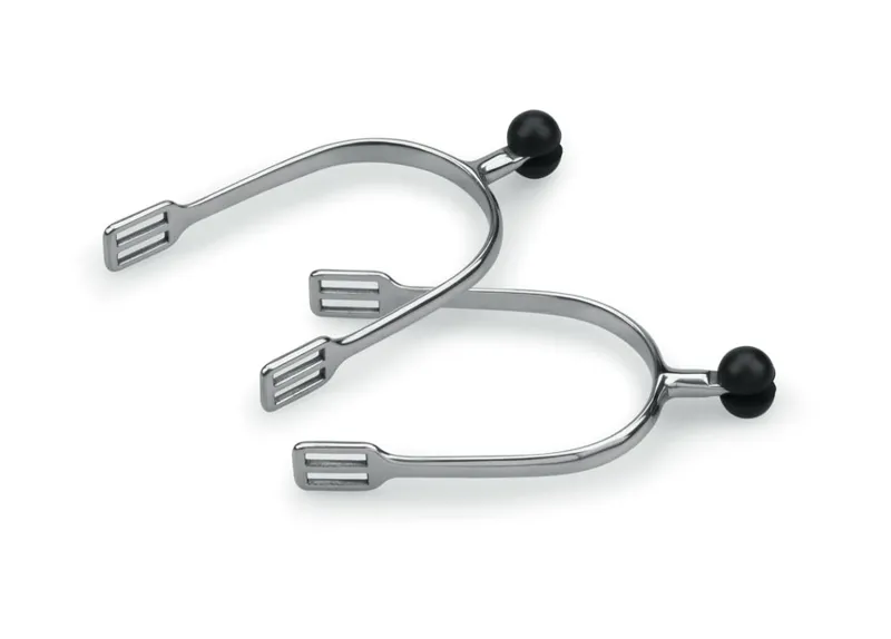 Plastic Roller Ball Spurs - STAINLESS STEEL