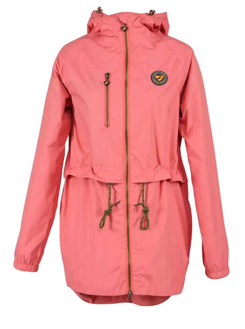 Shires Aubrion Hackney Rain Jacket Ladies - CORAL