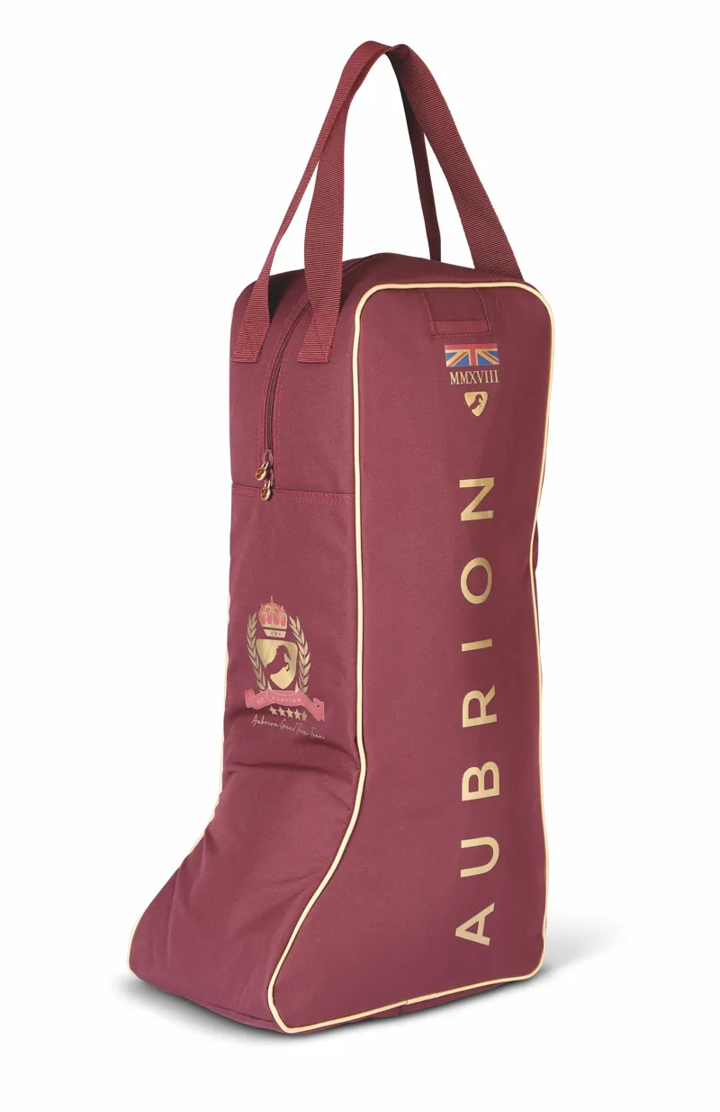 Hat and Whip Storage BagHardwearing Shires Aubrion Team Padded Long Boot 