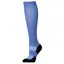 Dublin One Size Light Compression Socks in Delft Blue