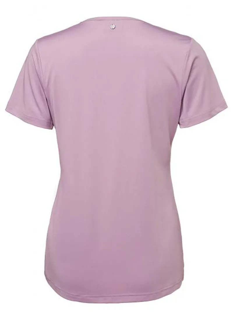 Mountain Horse Active Stripe Tech Tee - MOUVE PINK -1