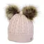 Hy Equestrian Morzine Children's Bobble Hat in Blush