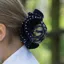 Equetech Crystal Bun Net in Navy