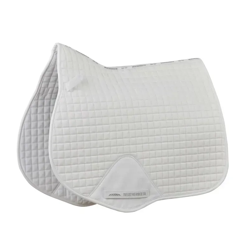 WeatherBeeta Prime All Purpose Saddle Pad - White - Pony