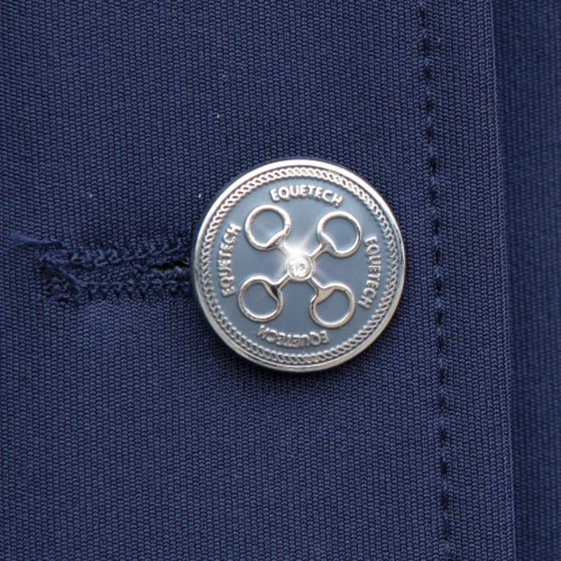 Equetech Jersey Deluxe Competition Jacket - NAVY -3