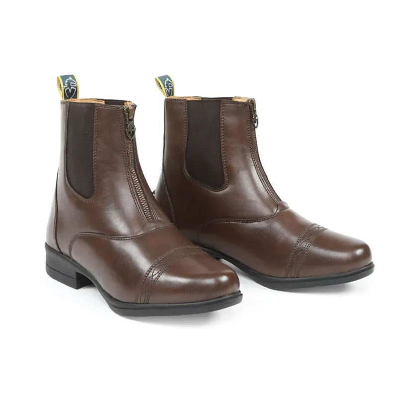 Moretta Clio Paddock Youth Boots in Brown