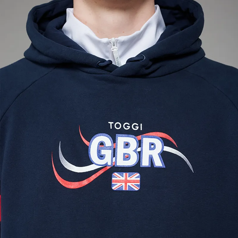 Toggi GBR Unisex Bercy Hooded Sweatshirt - NAVY -6
