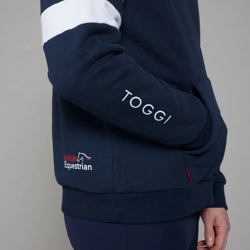 Toggi GBR Unisex Bercy Hooded Sweatshirt - NAVY -2