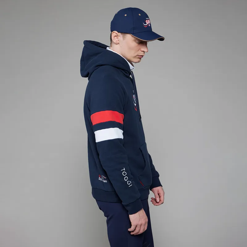 Toggi GBR Unisex Bercy Hooded Sweatshirt - NAVY -7