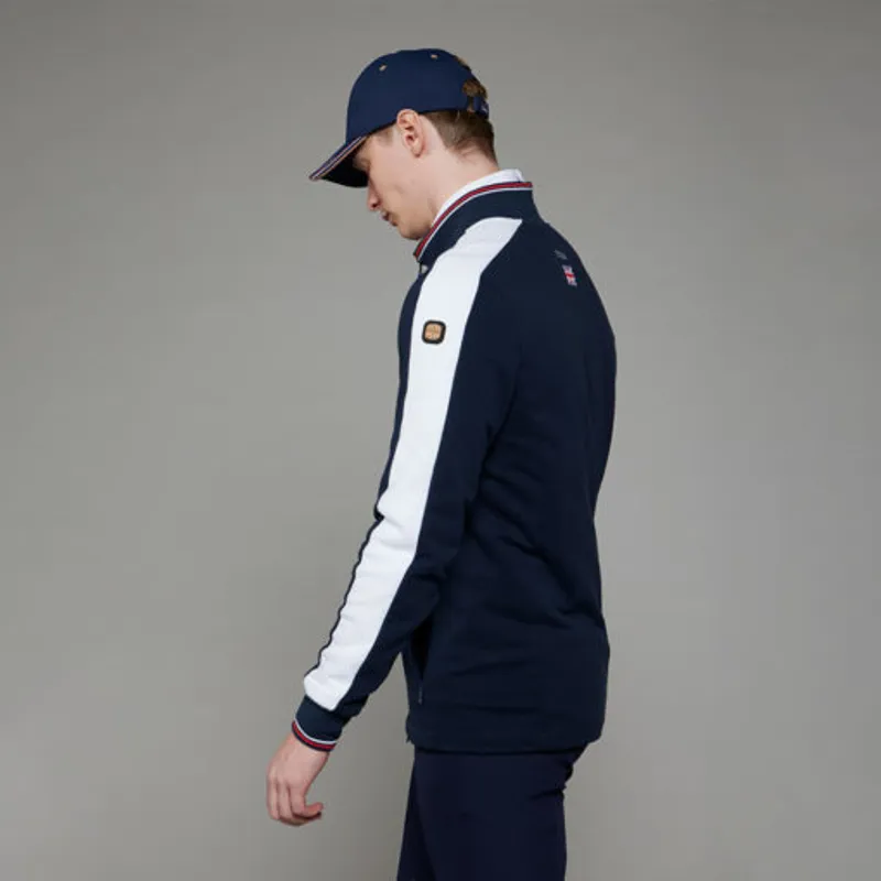 Toggi GBR Seine Unisex Full Zip Sweatshirt - NAVY -3