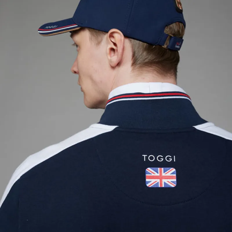 Toggi GBR Seine Unisex Full Zip Sweatshirt - NAVY -6