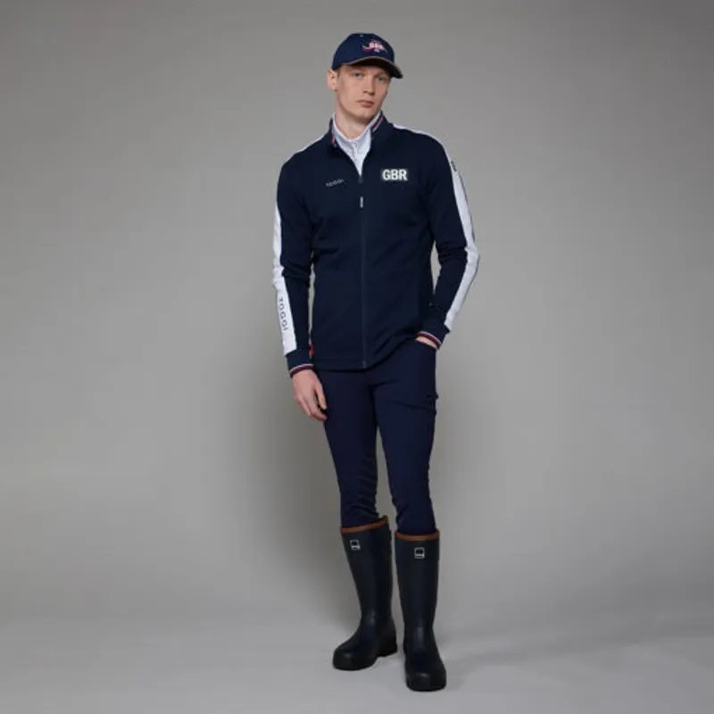 Toggi GBR Seine Unisex Full Zip Sweatshirt - NAVY -4