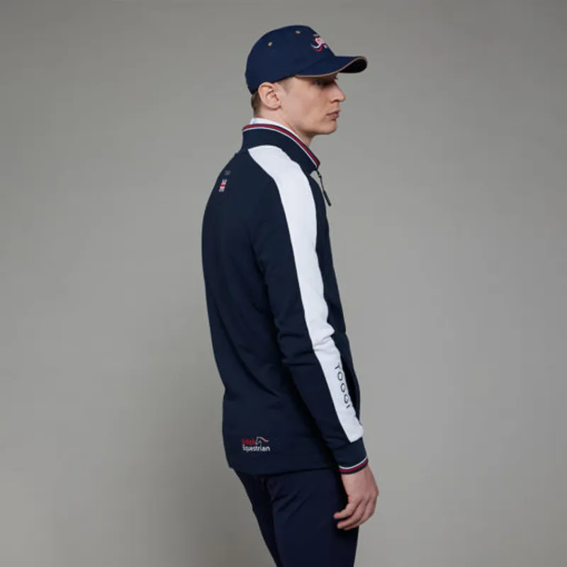 Toggi GBR Seine Unisex Full Zip Sweatshirt - NAVY -2