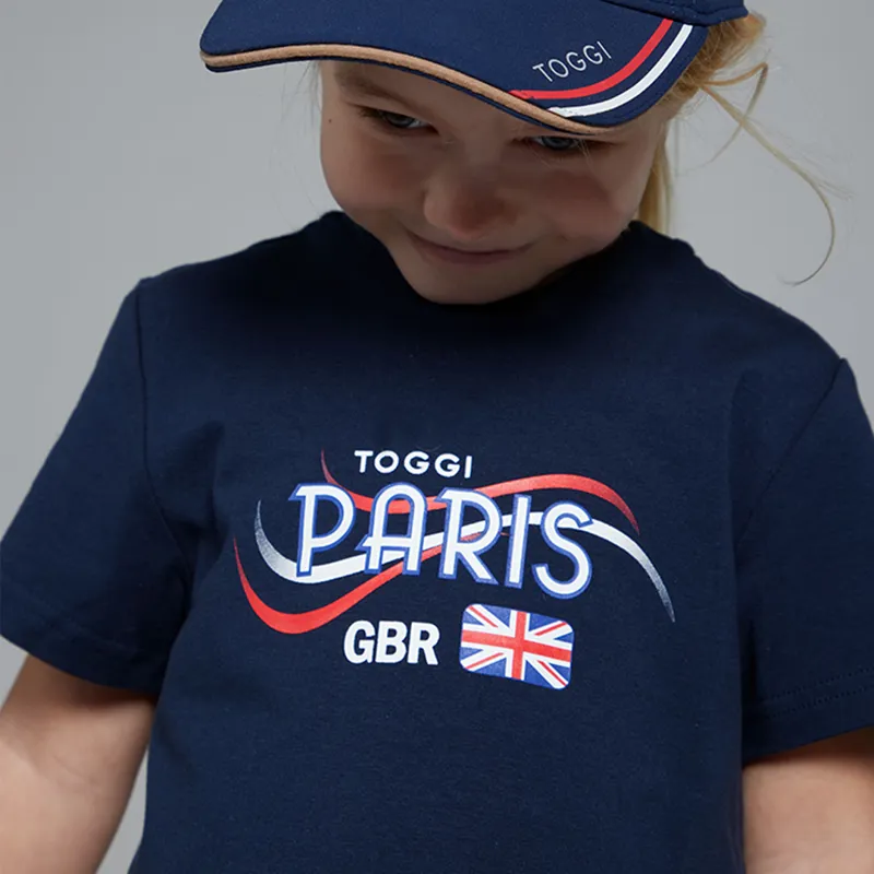 Toggi GBR Versailles Childrens T-Shirt - NAVY -2
