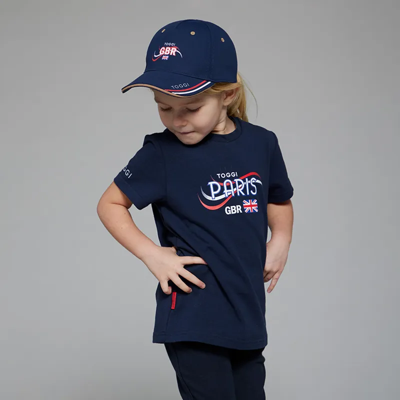Toggi GBR Versailles Childrens T-Shirt - NAVY -1