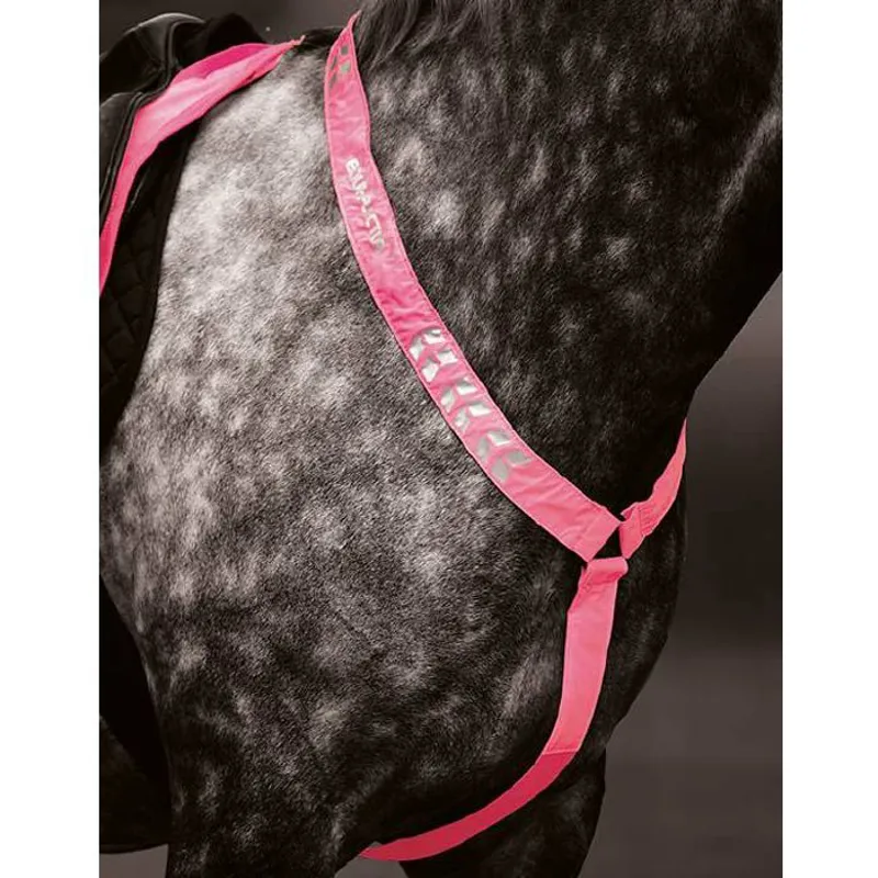 Shires EQUI-FLECTOR Breastplate PINK
