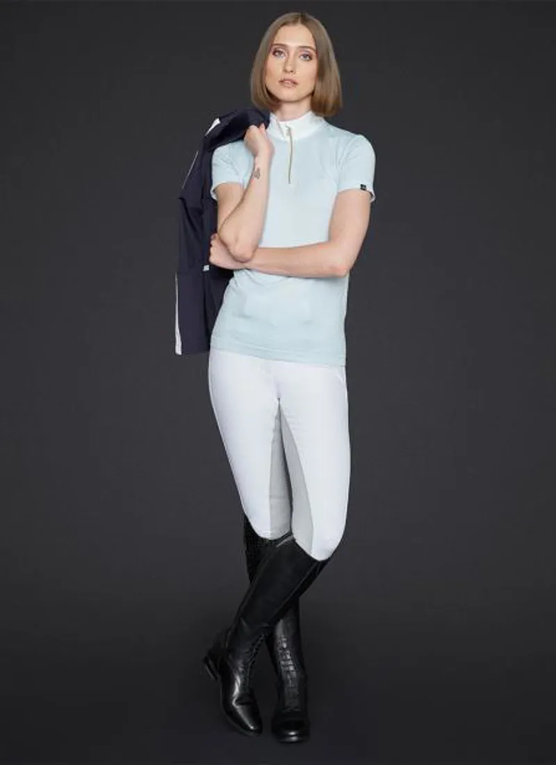 Mountain Horse Honey Competition Top - BLUE -2