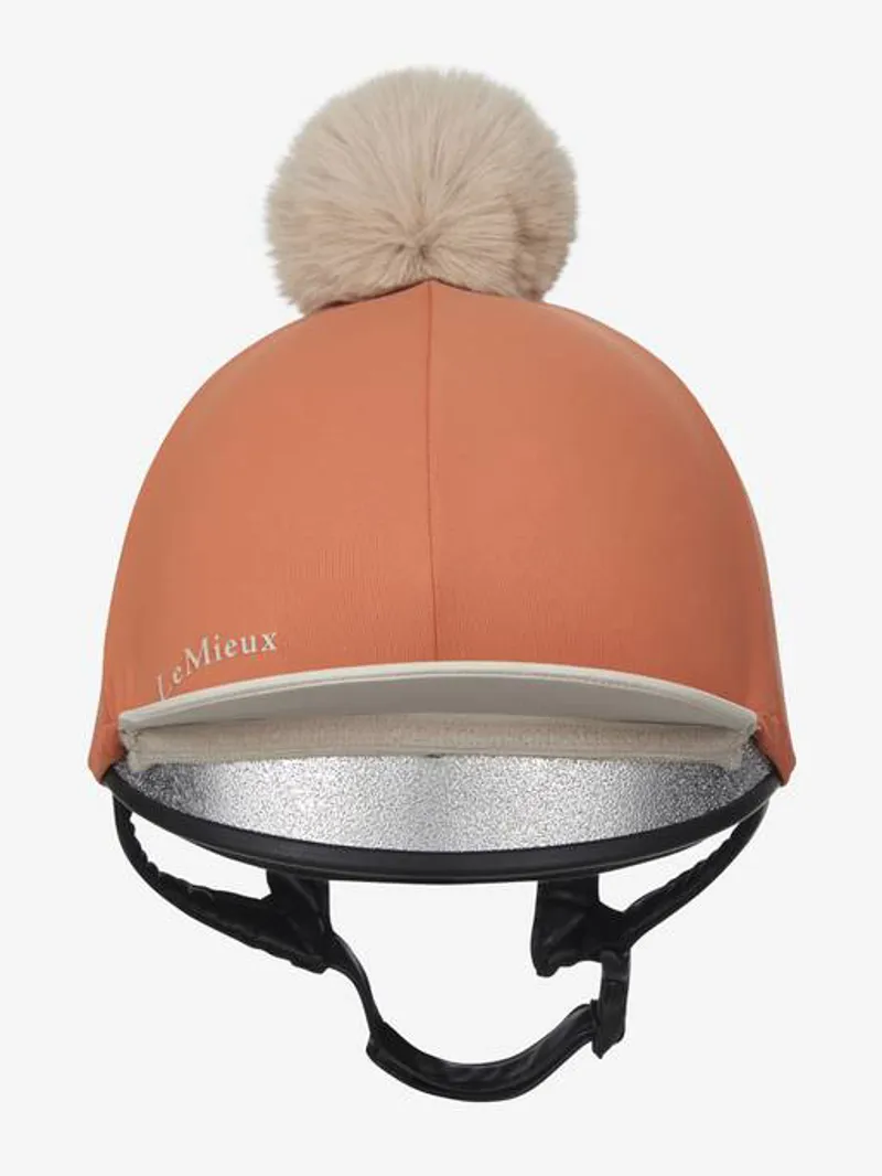 LeMieux Pom Hat Silk - APRICOT - One Size-2