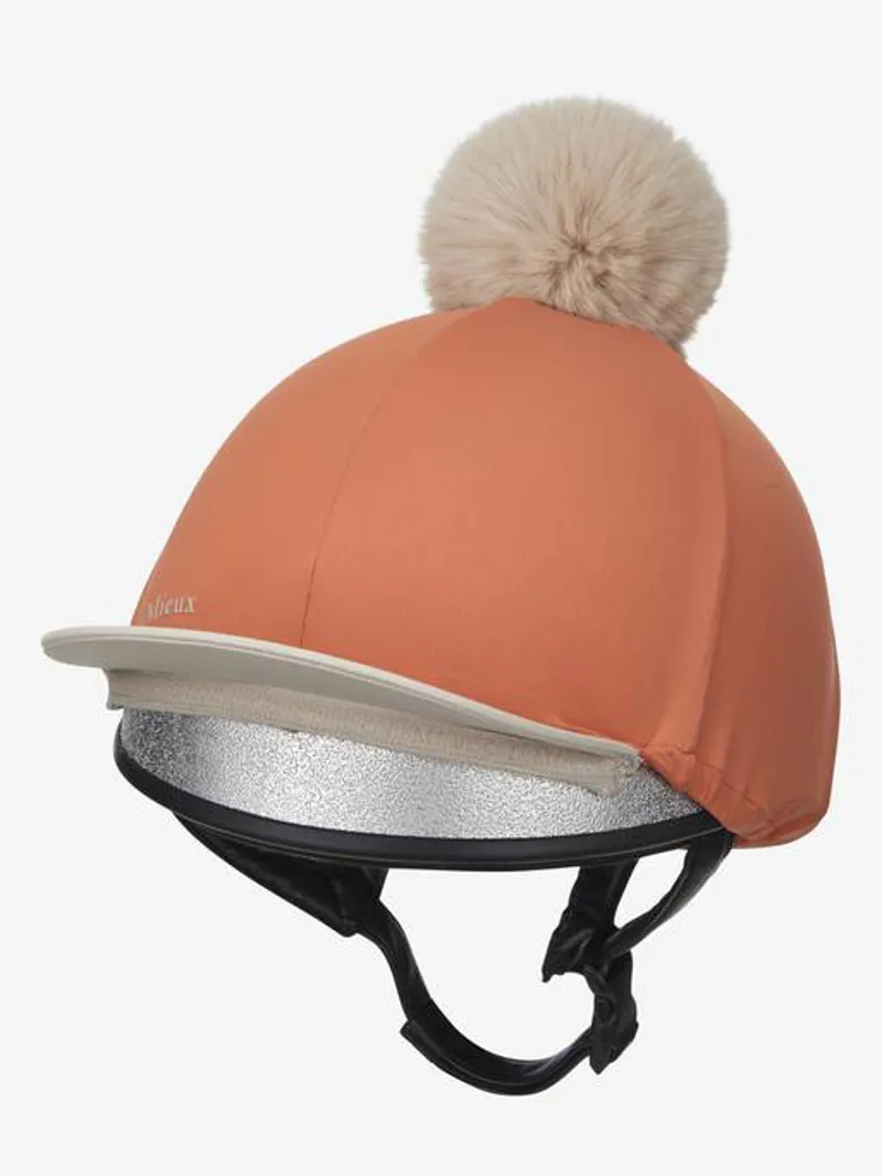 LeMieux Pom Hat Silk - APRICOT - One Size